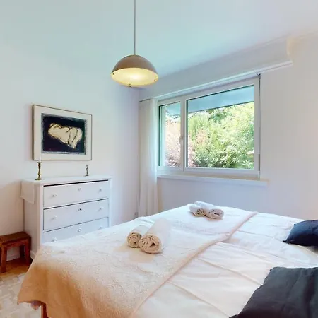 Bright Flat Overlooking Lake Geneva Montreux Exterior photo