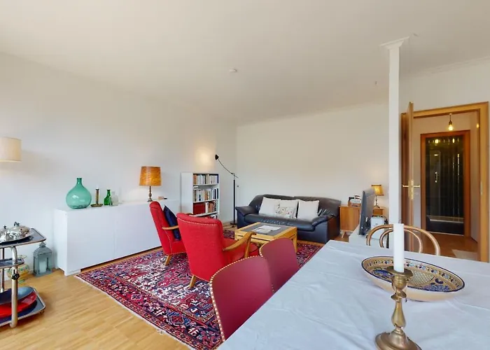 Bright Flat Overlooking Lake Geneva