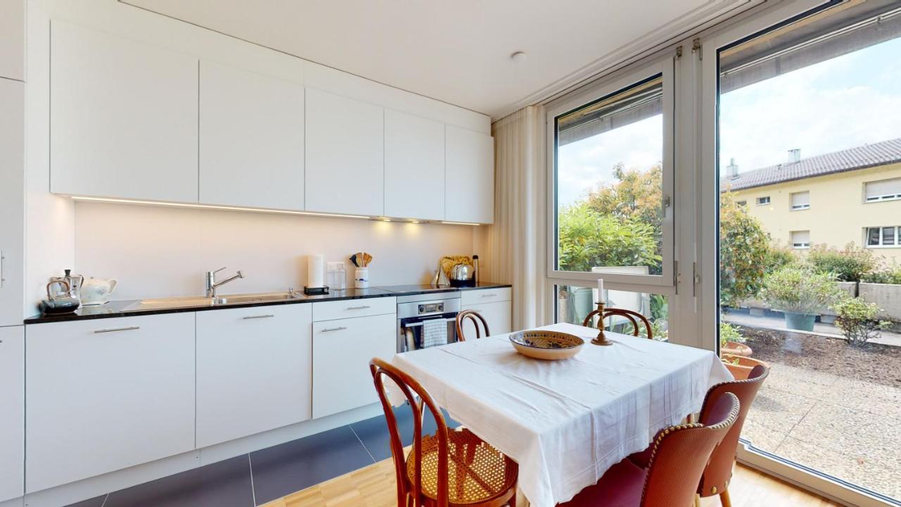 Bright Flat Overlooking Geneva Montreux